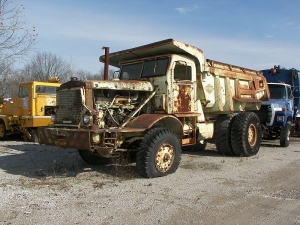 Euclid Trucks offroad dump truck